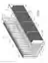 Fig. 12 - Method and system for dissipating thermal energy from conduction-cooled circuit card assemblies which employ remote heat sinks and heat pipe technology