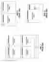 Fig. 02 - Hinged and bifurcated cart document handling apparatus utilized with a lazy-portrait document printing system