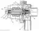 Fig. 01 - Centrifugal drainage pump with shock absorbing coupling arrangment