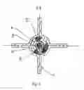 Fig. 03 - Centrifugal drainage pump with shock absorbing coupling arrangment