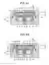 Fig. 05 - Vane pump having a labyrinth seal and gap between a top surface of a rotor and a ceiling surface of a rotor chamber that is formed between upper and lower cases