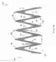 Fig. 11 - Vascular prosthesis with alternating helical sections