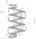 Fig. 19 - Vascular prosthesis with alternating helical sections