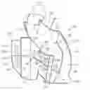Fig. 01 - Vehicular air conditioner having two-layered air flow
