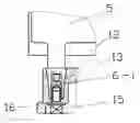 Fig. 01 - Cast-on-strap mold and method for producing a terminal post comprising an embedded member at one time