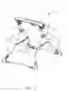 Fig. 03 - Foldable frame with detachable infant carrier