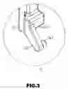 Fig. 04 - Internally pulling type lift device for chair armrest