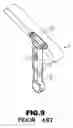 Fig. 10 - Internally pulling type lift device for chair armrest
