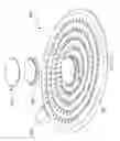 Fig. 04 - Showerhead with turbine driven light source