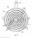 Fig. 06 - Showerhead with turbine driven light source