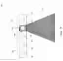 Fig. 19 - Lighting system for a vehicle, with high-intensity power LED