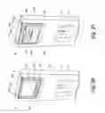 Fig. 18 - Writing surface with removable portable electronic device