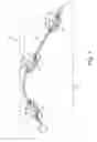 Fig. 02 - Flexible LED lighting strips including overmolding encasement and attached parallel electrical conductors