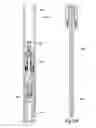 Fig. 05 - Sampling chamber for a single phase fluid sampling apparatus
