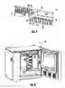Fig. 05 - Compact fiber panel with sliding tray having removable hood