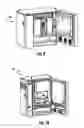 Fig. 06 - Compact fiber panel with sliding tray having removable hood