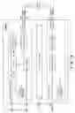 Fig. 14 - Transmitter/receiver device that converts serial and parallel signals and method of testing thereof
