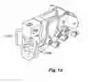 Fig. 10 - Automated, low profile drilling/bolting module with gripper