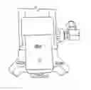 Fig. 11 - Automated, low profile drilling/bolting module with gripper