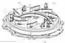 Fig. 01 - Variable-vane assembly having fixed axial-radial guides and fixed radial-only guides for unison ring