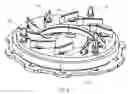 Fig. 11 - Variable-vane assembly having fixed axial-radial guides and fixed radial-only guides for unison ring