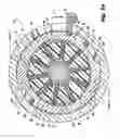 Fig. 09 - Balanced variable displacement vane pump with floating face seals and biased vane seals