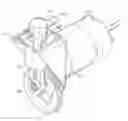 Fig. 01 - Air pump with sheet metal bracket