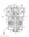 Fig. 06 - Scroll fluid machine having stationary and orbiting scrolls having a coupling mechanism to allow the orbiting scroll to orbit relative to the second scroll