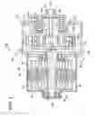Fig. 06 - Scroll fluid machine having a coupling mechanism to allow relative orbiting movement of scrolls