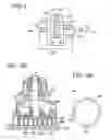 Fig. 08 - Scroll fluid machine having a coupling mechanism to allow relative orbiting movement of scrolls
