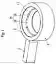 Fig. 02 - Compressor having a small-width portion and a large-width portion in an inner circumferential sliding surface of a swinging roller