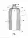 Fig. 07 - Blow molded polyester container with an over-molded thermoplastic layer