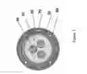 Fig. 03 - Clad copper wire having environmentally isolating alloy