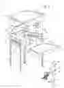 Fig. 03 - Variable Configuration Desk Having Worksurface Locking Feature