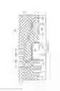 Fig. 05 - Method for selectively etching portions of a layer of material based upon a density or size of semiconductor features located thereunder