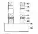 Fig. 01 - Method of forming gate pattern of flash memory device including over etch with argon