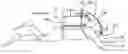 Fig. 01 - Propellerless scuba propulsion vehicle powered by compound piston motor joined to opposing water thrusters provides diver air without limiting dive time