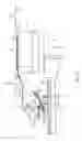 Fig. 10 - Height adjusting device for use in string puller of string pulling block of stringing machine
