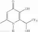 Fig. 45 - Fluorinated derivatives of deferiprone