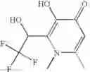 Fig. 84 - Fluorinated derivatives of deferiprone