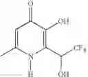 Fig. 88 - Fluorinated derivatives of deferiprone