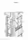 Fig. 03 - Architectural unit possessing rapid deep-section cure silicone rubber component