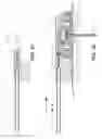 Fig. 21 - METHOD FOR MOUNTING A USER RELEASABLE SIDE-ATTACH ROTARY INFUSION SET TO AN INFUSION SITE