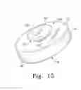 Fig. 16 - Mobile bearing assembly having a non-planar interface