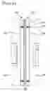 Fig. 12 - Door handle for refrigerator