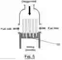 Fig. 06 - Fluid mixing device inserted in or combined with a reactor
