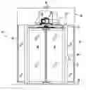 Fig. 01 - MOTORIZED SECURITY REVOLVING DOOR