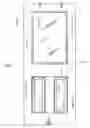Fig. 02 - HURRICANE DOOR LITE ASSEMBLY, DOOR, AND RELATED METHODS