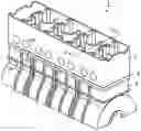 Fig. 01 - Water-Cooled Engine and Cylinder Block Thereof