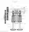 Fig. 09 - Internal combustion engine comprising a variable valve drive